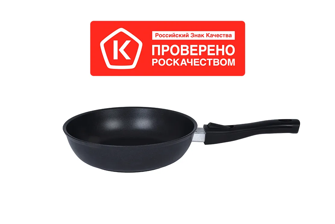 Сковорода 240/60мм со съемной ручкой АП